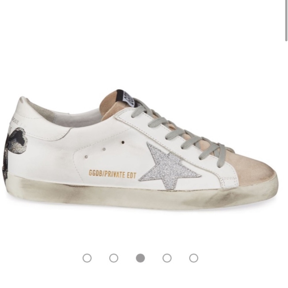 Golden Goose Superstar Bow Lace-Up Sneakers
